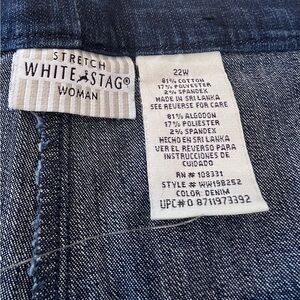 White Stag Women's Stretch Jeans - Dark Blue